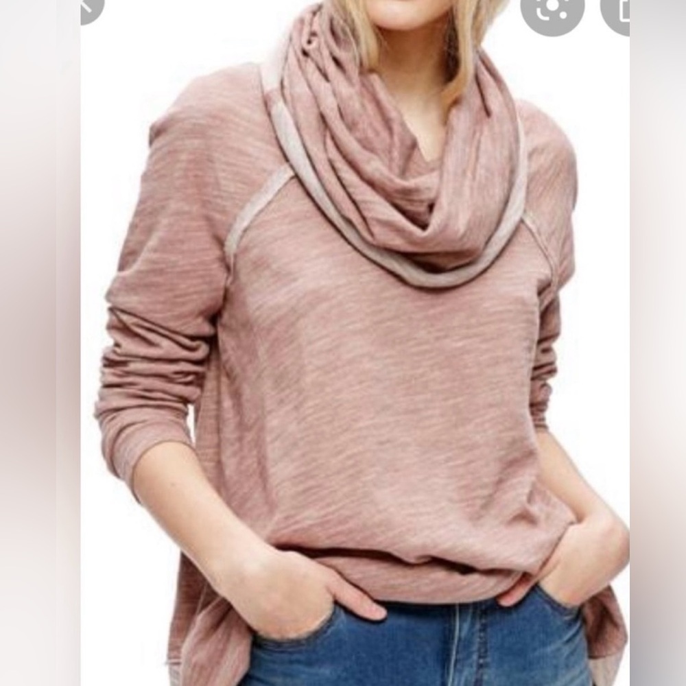 Free People Beach Cowl Neck Top. 
Size S/M